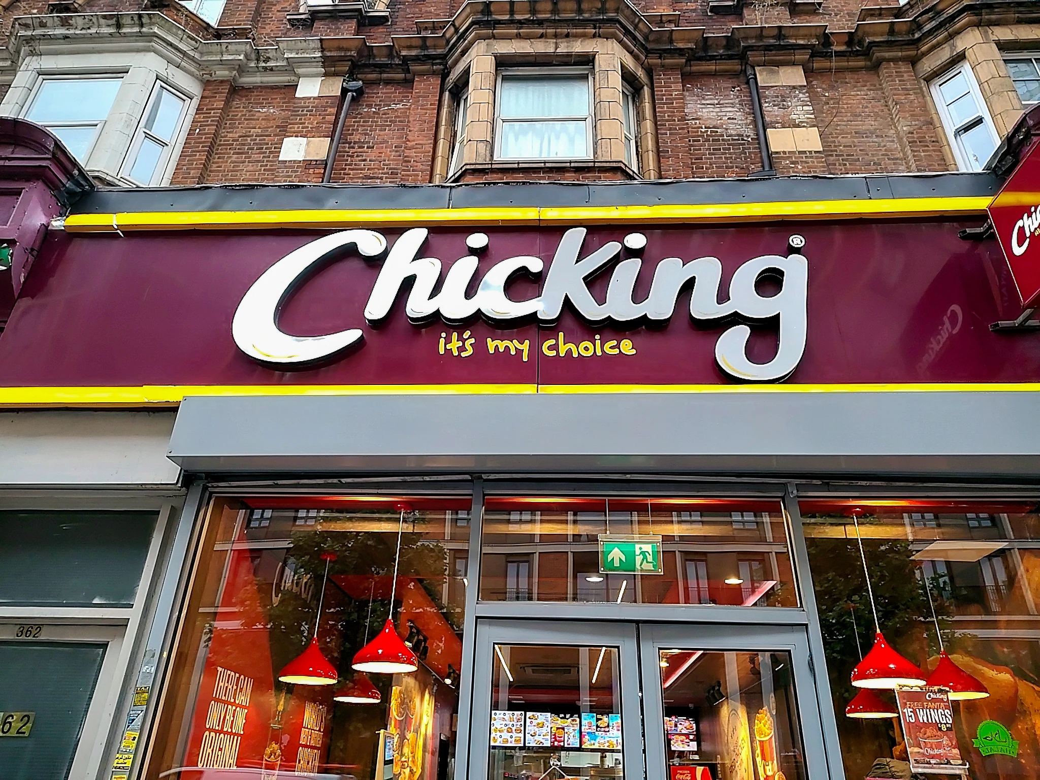 restauracja chicking londyn