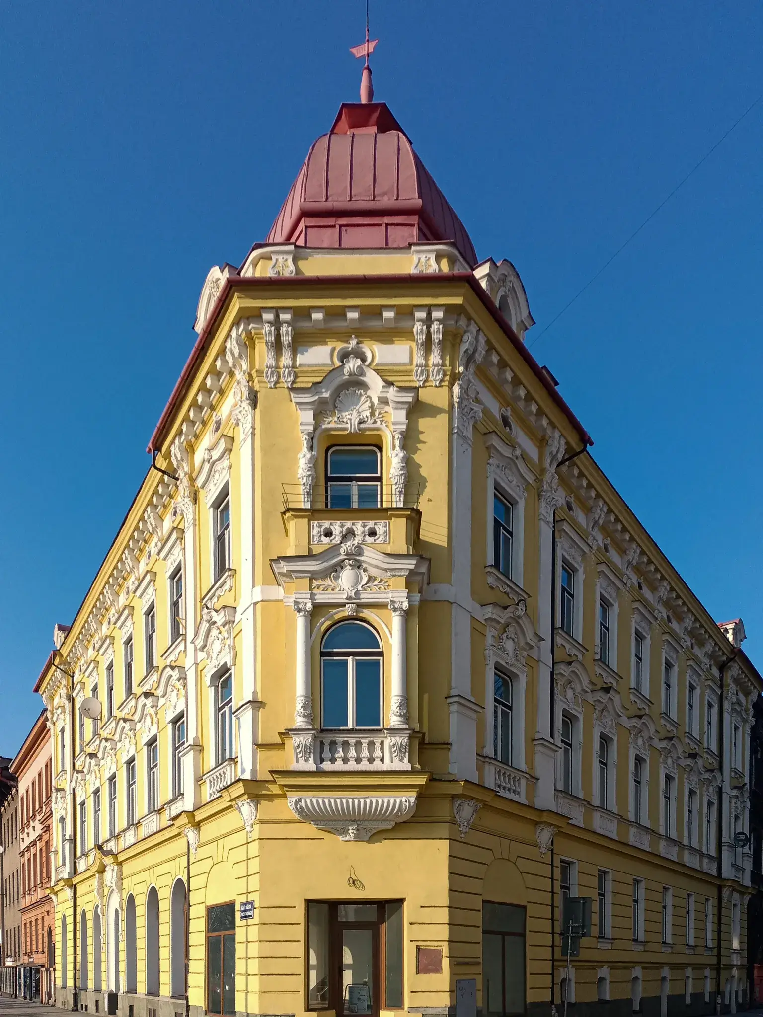 Ulica Dworcowa w Czeskim Cieszynie