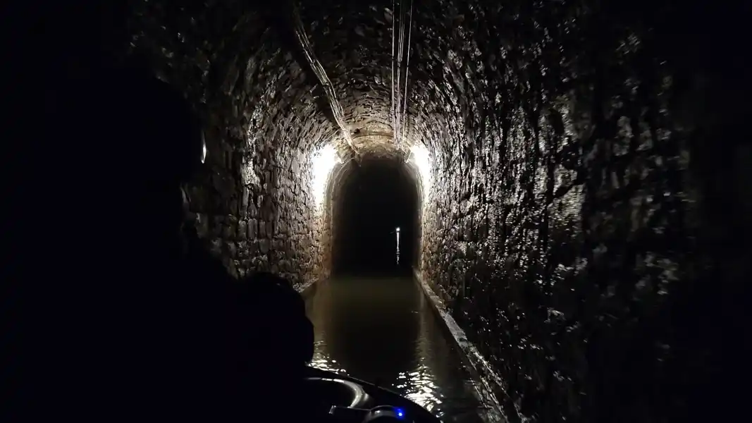 podziemny splyw tunel sztolnia luiza zabrze