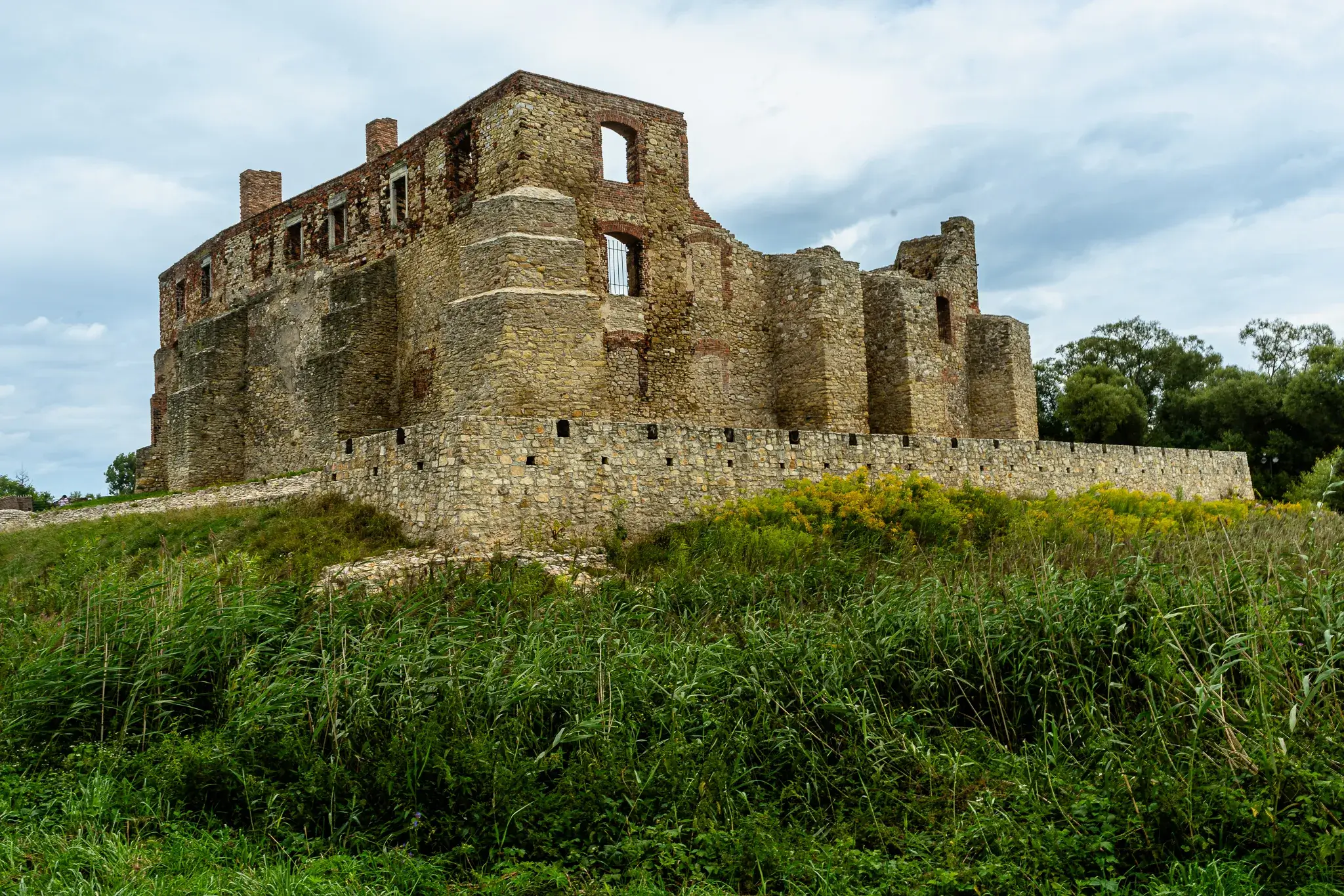 Ruiny zamku w Siewierzu