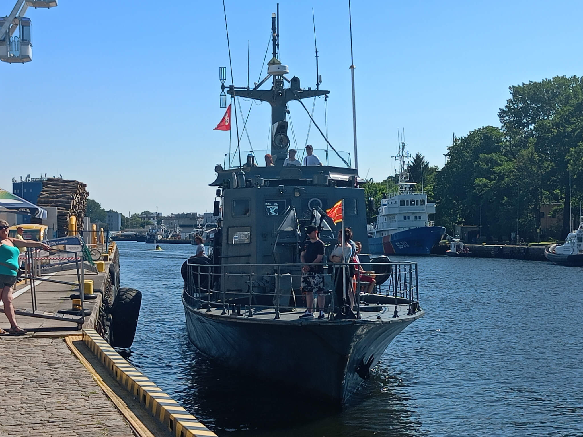 Kołobrzeg rejs kutrem torpedowym